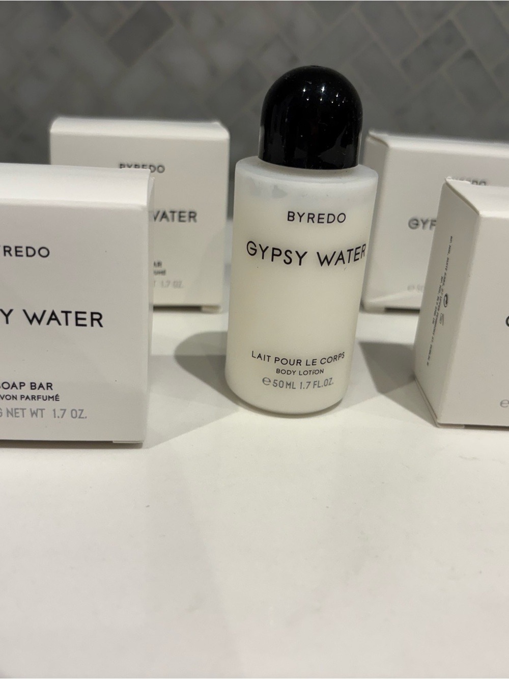 Byredo Gypsy Water luxury Lotion & so far travel set. New